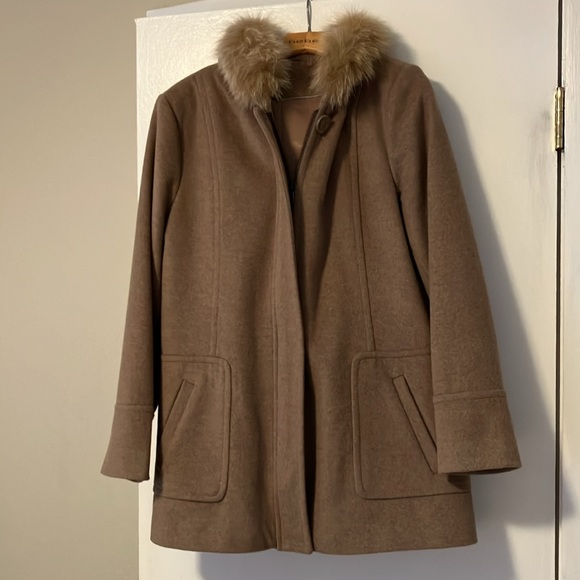 Sachi Wool Coat with Hood EUC - Picture 2 of 6